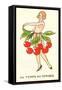 Cherry Season, Nude with Belt of Cherries-null-Framed Stretched Canvas