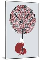 Cherry Tree Final-Robert Farkas-Mounted Giclee Print