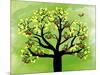 Cherry Tree-Ata Alishahi-Mounted Giclee Print