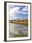 Cherry Trees along down Town Portland and Willamette River, Portland Oregon.-Craig Tuttle-Framed Photographic Print