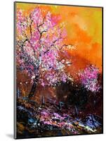 Cherry Trees in Blossom-Pol Ledent-Mounted Art Print