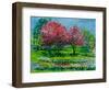 Cherry Trees, Snug Harbor Botanical Garden,2016-Anthony Butera-Framed Giclee Print