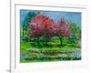 Cherry Trees, Snug Harbor Botanical Garden,2016-Anthony Butera-Framed Giclee Print