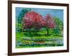 Cherry Trees, Snug Harbor Botanical Garden,2016-Anthony Butera-Framed Giclee Print