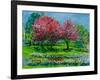 Cherry Trees, Snug Harbor Botanical Garden,2016-Anthony Butera-Framed Giclee Print