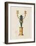 Cherub Candelabra-Anna Polanski-Framed Art Print