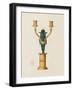 Cherub Candelabra-Anna Polanski-Framed Art Print