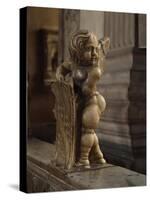 Cherub Coat-Of-Arms Holder-Agostino Di Duccio-Stretched Canvas