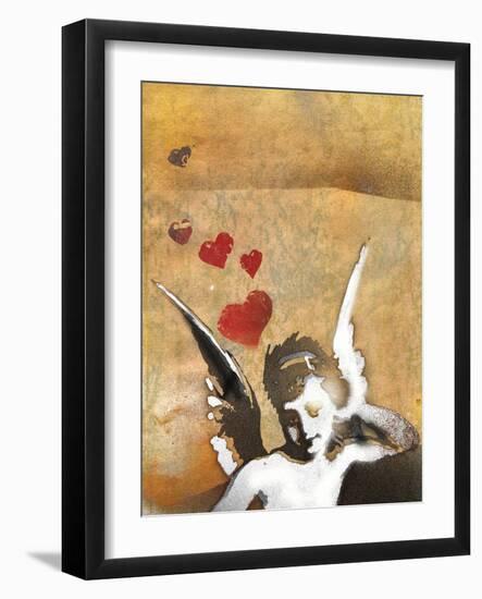 Cherub-Whoartnow-Framed Giclee Print