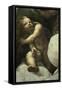 Cherub-Antonio Allegri Da Correggio-Framed Stretched Canvas