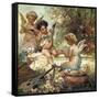 Cherubim in the Forest-null-Framed Stretched Canvas