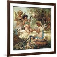 Cherubim in the Forest-null-Framed Giclee Print