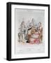 Cherubin, Suzanne and the Countess in The Marriage of Figaro Pierre-Augustin Caron de Beaumarchais-Stop-Framed Giclee Print