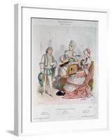 Cherubin, Suzanne and the Countess in The Marriage of Figaro Pierre-Augustin Caron de Beaumarchais-Stop-Framed Giclee Print