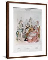 Cherubin, Suzanne and the Countess in The Marriage of Figaro Pierre-Augustin Caron de Beaumarchais-Stop-Framed Giclee Print