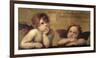 Cherubs - An Angel To Protect-Raphael-Framed Giclee Print
