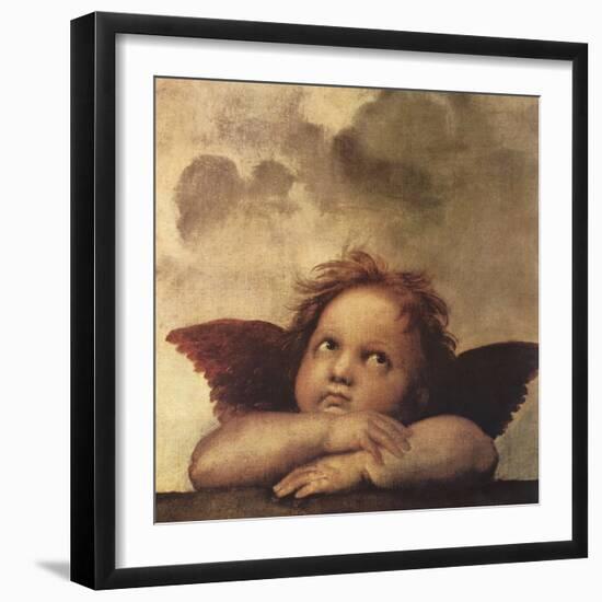 Cherubs - Detail II-Raphael-Framed Giclee Print