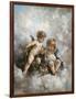 Cherubs in the Clouds-Charles Lutyens-Framed Giclee Print