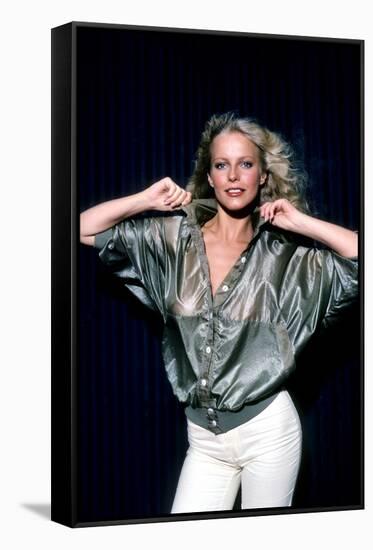 Cheryl Ladd-null-Framed Stretched Canvas