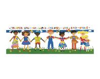 Children Love the World-Cheryl Piperberg-Stretched Canvas