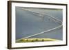 Chesapeake Bay Bridge, Annapolis, Maryland-null-Framed Premium Giclee Print