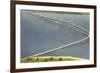 Chesapeake Bay Bridge, Annapolis, Maryland-null-Framed Art Print