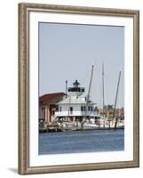 Chesapeake Bay Maritime Museum, Miles River, Chesapeake Bay Area, Maryland, USA-Robert Harding-Framed Photographic Print