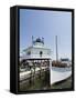 Chesapeake Bay Maritime Museum, Miles River, Chesapeake Bay Area, Maryland, USA-Robert Harding-Framed Stretched Canvas