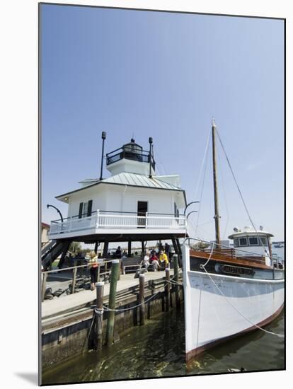 Chesapeake Bay Maritime Museum, Miles River, Chesapeake Bay Area, Maryland, USA-Robert Harding-Mounted Photographic Print