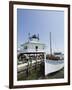 Chesapeake Bay Maritime Museum, Miles River, Chesapeake Bay Area, Maryland, USA-Robert Harding-Framed Photographic Print