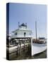 Chesapeake Bay Maritime Museum, Miles River, Chesapeake Bay Area, Maryland, USA-Robert Harding-Stretched Canvas