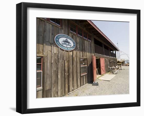 Chesapeake Bay Maritime Museum, St. Michaels, Chesapeake Bay Area, Maryland, USA-Robert Harding-Framed Photographic Print