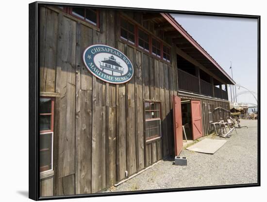 Chesapeake Bay Maritime Museum, St. Michaels, Chesapeake Bay Area, Maryland, USA-Robert Harding-Framed Photographic Print