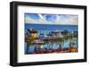 Chesapeake Beach docks, USA.-Anna Miller-Framed Photographic Print