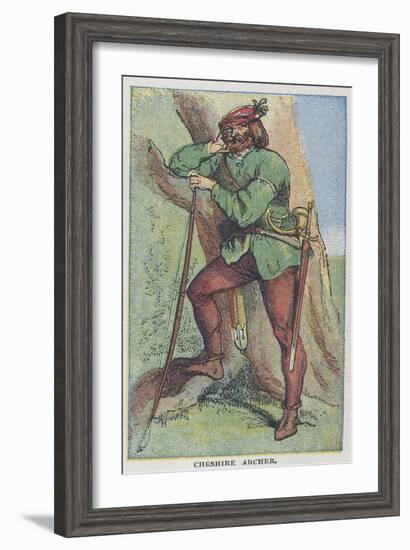 Cheshire Archer-English School-Framed Giclee Print