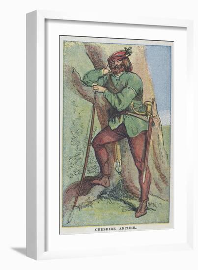 Cheshire Archer-English School-Framed Giclee Print