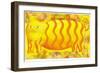 Cheshire Cat, 1998-Julie Nicholls-Framed Giclee Print