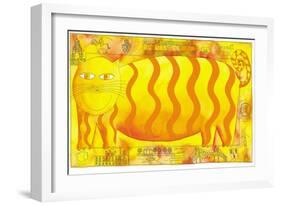 Cheshire Cat, 1998-Julie Nicholls-Framed Giclee Print