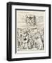 Cheshire Cat the King Queen and Executioner Argue About the Chishire Cat's Head-John Tenniel-Framed Photographic Print