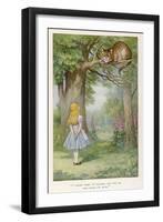 Cheshire Cat-John Tenniel-Framed Photographic Print