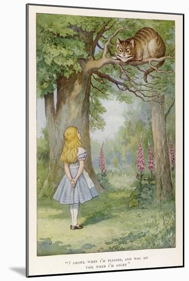 Cheshire Cat-John Tenniel-Mounted Photographic Print