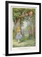 Cheshire Cat-John Tenniel-Framed Photographic Print