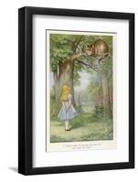 Cheshire Cat-John Tenniel-Framed Photographic Print