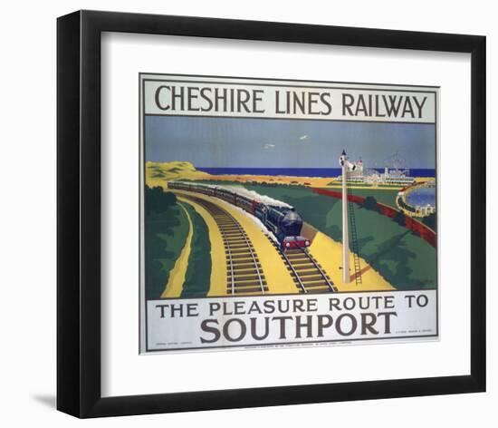 Cheshire Lines Railway-null-Framed Art Print