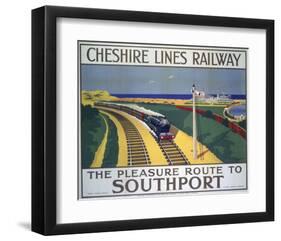 Cheshire Lines Railway-null-Framed Art Print