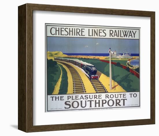 Cheshire Lines Railway-null-Framed Art Print