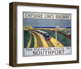 Cheshire Lines Railway-null-Framed Art Print