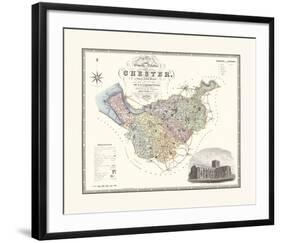 Cheshire-C & J Greenwood-Framed Premium Giclee Print