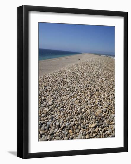 Chesil Bank, Dorset, England, United Kingdom, Europe-Pate Jenny-Framed Photographic Print