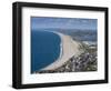 Chesil Beach and the Fleet Lagoon from Portland, Jurassic Coast, UNESCO World Heritage Site-Roy Rainford-Framed Photographic Print